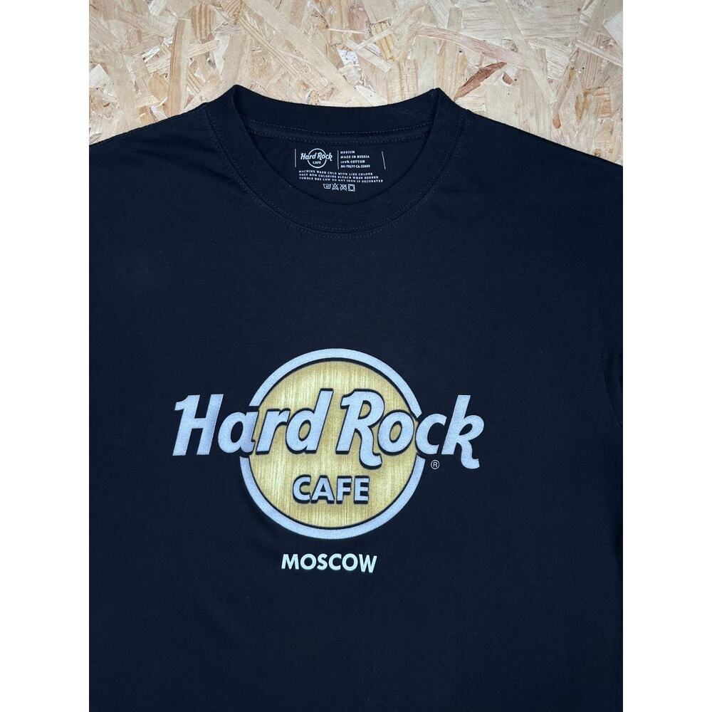 Hard Rock Cafe Moscow Black T Shirt Sz M - Picture 5 of 7